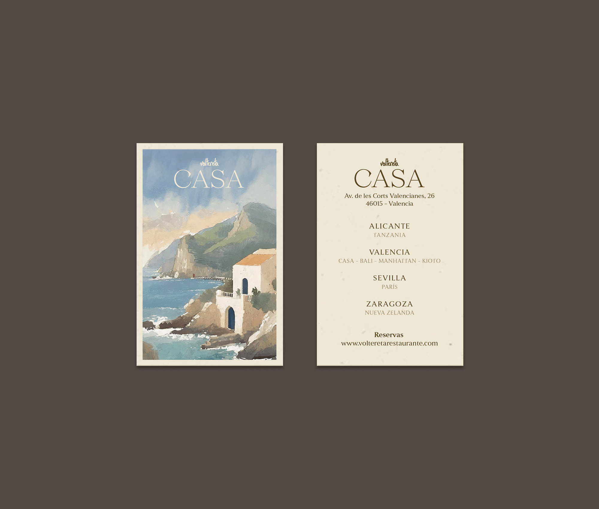 rebranding for restaurants group